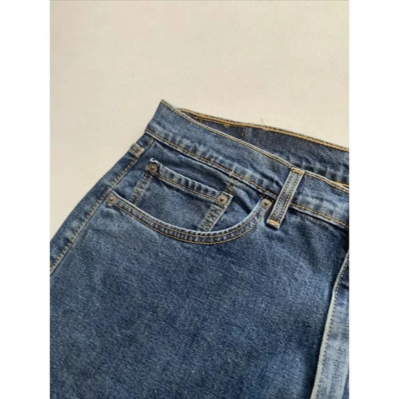 Levi's 505 Men's Blue Regular Fit Straight Leg Jeans Size 36x34 NWT - Picture 3 of 12
